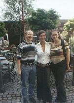 Guido, Katarina Witt und Kristin